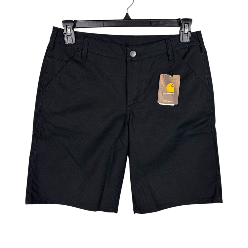 NWT Carhartt Rugged Professional Series Original Fit Short Women’s 10 Black